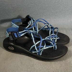 Chaco Women’s Z Cloud X2 Sport Sandals Shoes Two Tone Blue Size 9